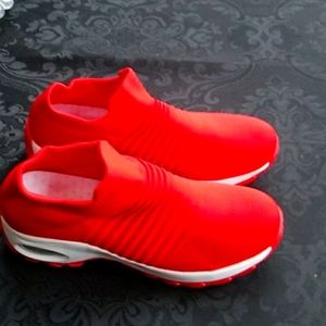 Hypersoft Red Sneakers NWOT